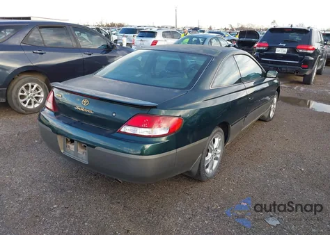2000 Toyota Camry Solara Se from USA, damaged, VIN 2T1CG22P1YC349295